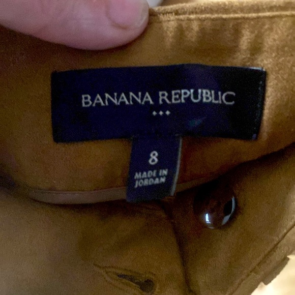 Banana Republic, size 8 , suede effect pants , woman - Picture 4 of 8